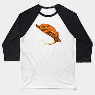 Drawing - Crested gecko Baseball T-Shirt